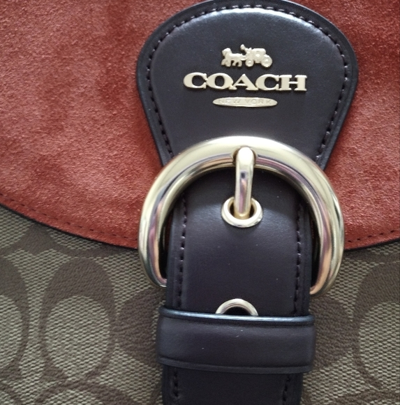 Kleo Signature Canvas Shoulder Crossbody Bag 👜 - Picture 5 of 13